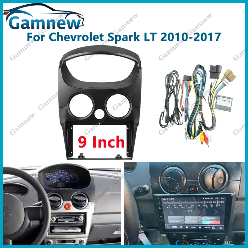 Car Frame Fascia Canbus Box Adapter Android Radio Dash Fitting Panel Kit For Chevrolet Spark LT 2010-2017
Car Frame Fascia Canbus Box Adapter Android Radio Dash Fitting Panel Kit For Chevrolet Spark LT 2010-2017