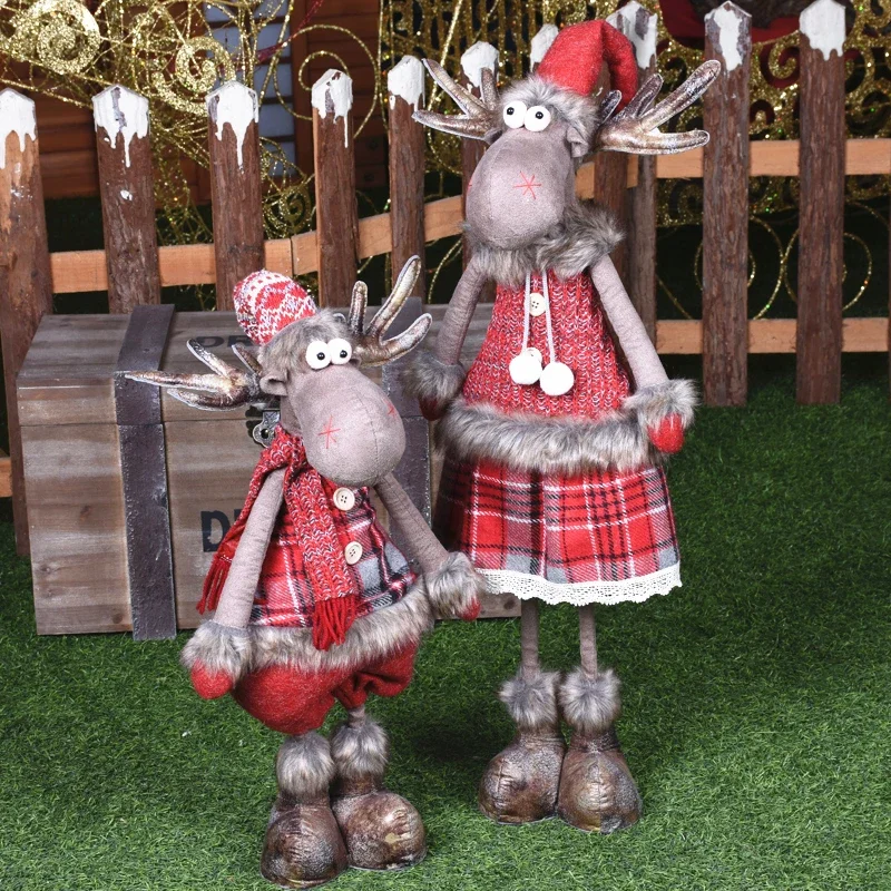 Big Size Christmas Dolls Retractable Elk Toys Xmas Figurines Christmas Decoration for Home Xmas Christmas Tree Ornament
Big Size Christmas Dolls Retractable Elk Toys Xmas Figurines Christmas Decoration for Home Xmas Christmas Tree Ornament