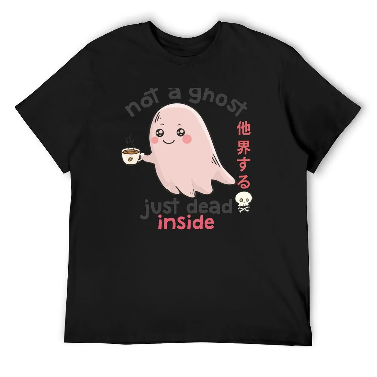 Cute Coffee Ghost Dead Inside Pastel Goth Creepy Kawaii T-Shirt boys whites luxury designer oversized plus size men clothing
Cute Coffee Ghost Dead Inside Pastel Goth Creepy Kawaii T-Shirt boys whites luxury designer oversized plus size men clothing