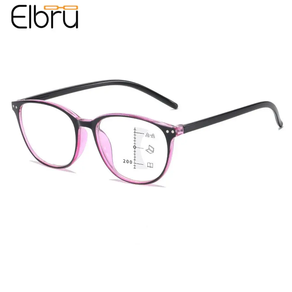 Elbru Progressive Multifocus Anti-blue Light Reading Glasses Unisex Computer Near And Far Use Hyperopia Eyeglasses Men Women+1+4
Elbru Progressive Multifocus Anti-blue Light Reading Glasses Unisex Computer Near And Far Use Hyperopia Eyeglasses Men Women+1+4
