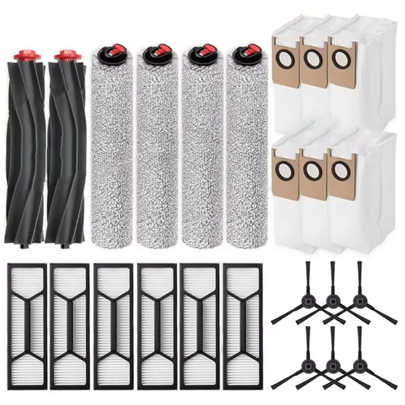 B51CNEW! 24PCS For Eufy Omni S1 Pro/Omni S1 Vacuum Cleaner Accessories Kit Vacuum Brush Hepa Filter Mop Cloth Dust Bag
B51CNEW! 24PCS For Eufy Omni S1 Pro/Omni S1 Vacuum Cleaner Accessories Kit Vacuum Brush Hepa Filter Mop Cloth Dust Bag