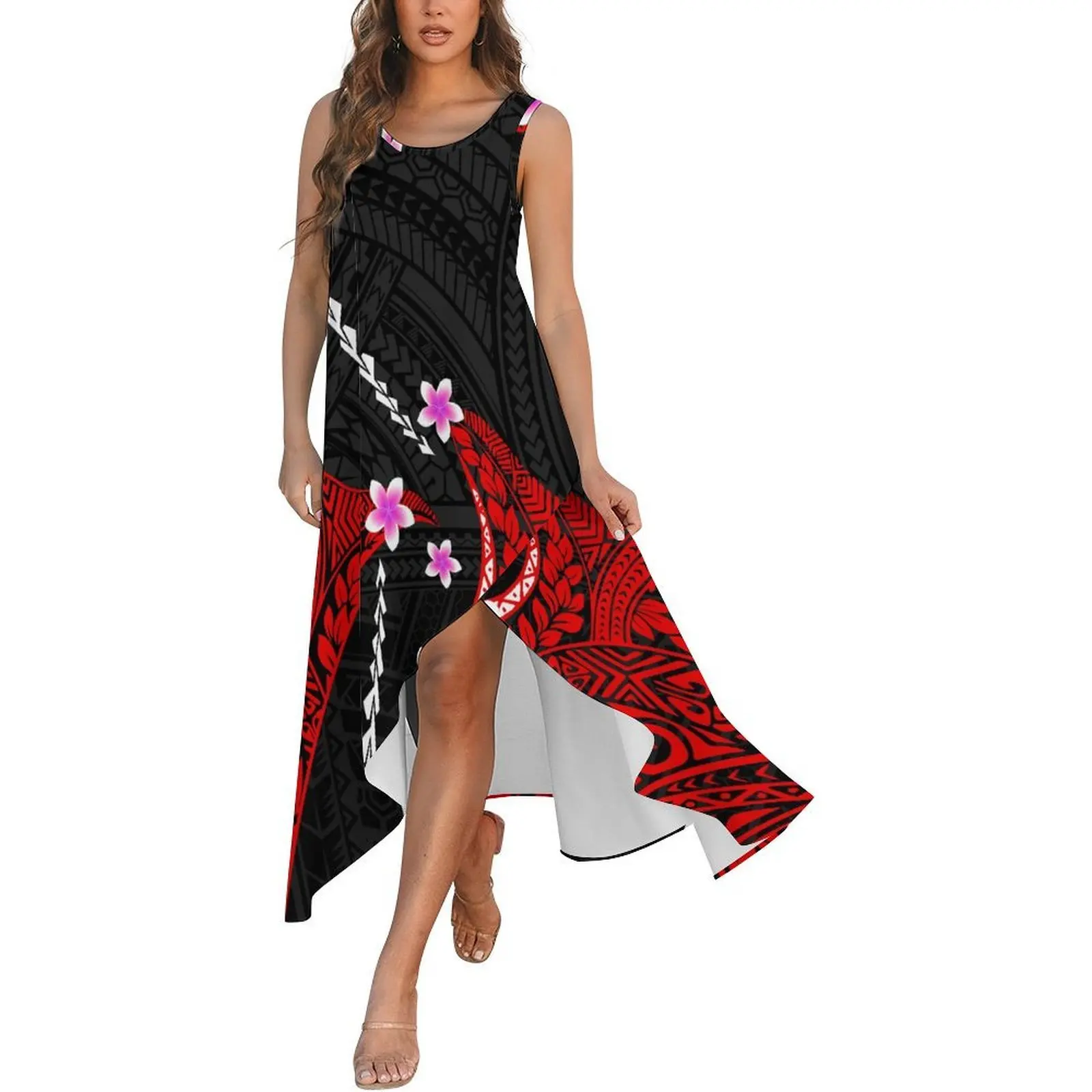 Самоа Фиджи Гавайские острова Племенное этническое платье с принтом Полинезийское женское свободное повседневное сексуальное длинное платье на бретельках
Самоа Фиджи Гавайские острова Племенное этническое платье с принтом Полинезийское женское свободное повседневное сексуальное длинное платье на бретельках
