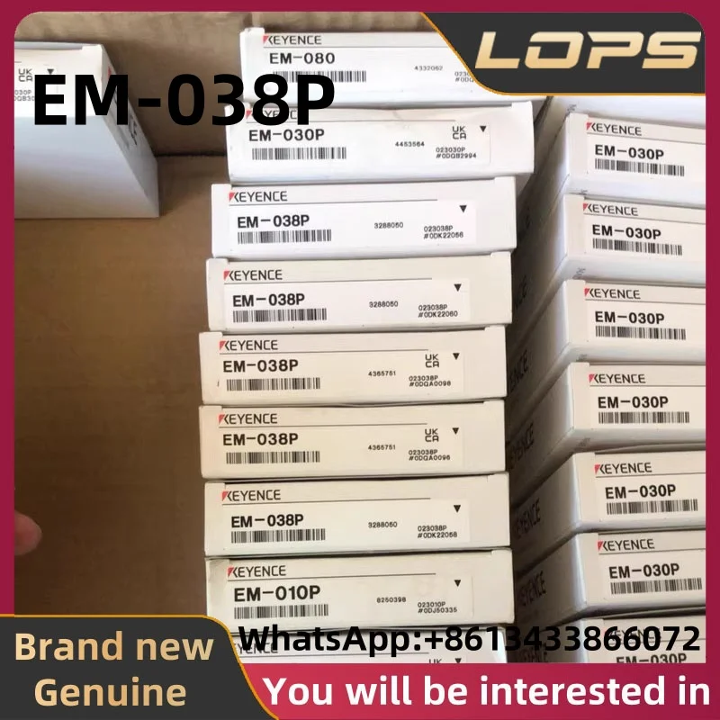 EM-038P New Original KEYENCE Proximity switch sensor, large quantity in stock, welcome to consult.
EM-038P New Original KEYENCE Proximity switch sensor, large quantity in stock, welcome to consult.