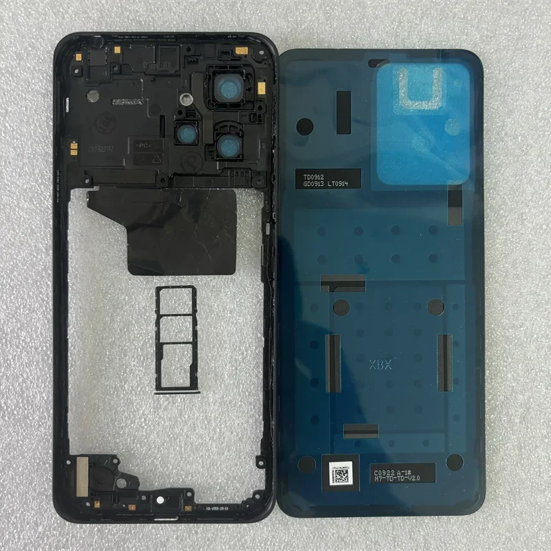 Лидер продаж для Xiaomi Redmi Note 12 4G, корпус телефона, средняя рамка + задняя крышка аккумулятора, крышка панели, задняя дверь + объектив камеры + лоток для SIM-карты
Лидер продаж для Xiaomi Redmi Note 12 4G, корпус телефона, средняя рамка + задняя крышка аккумулятора, крышка панели, задняя дверь + объектив камеры + лоток для SIM-карты