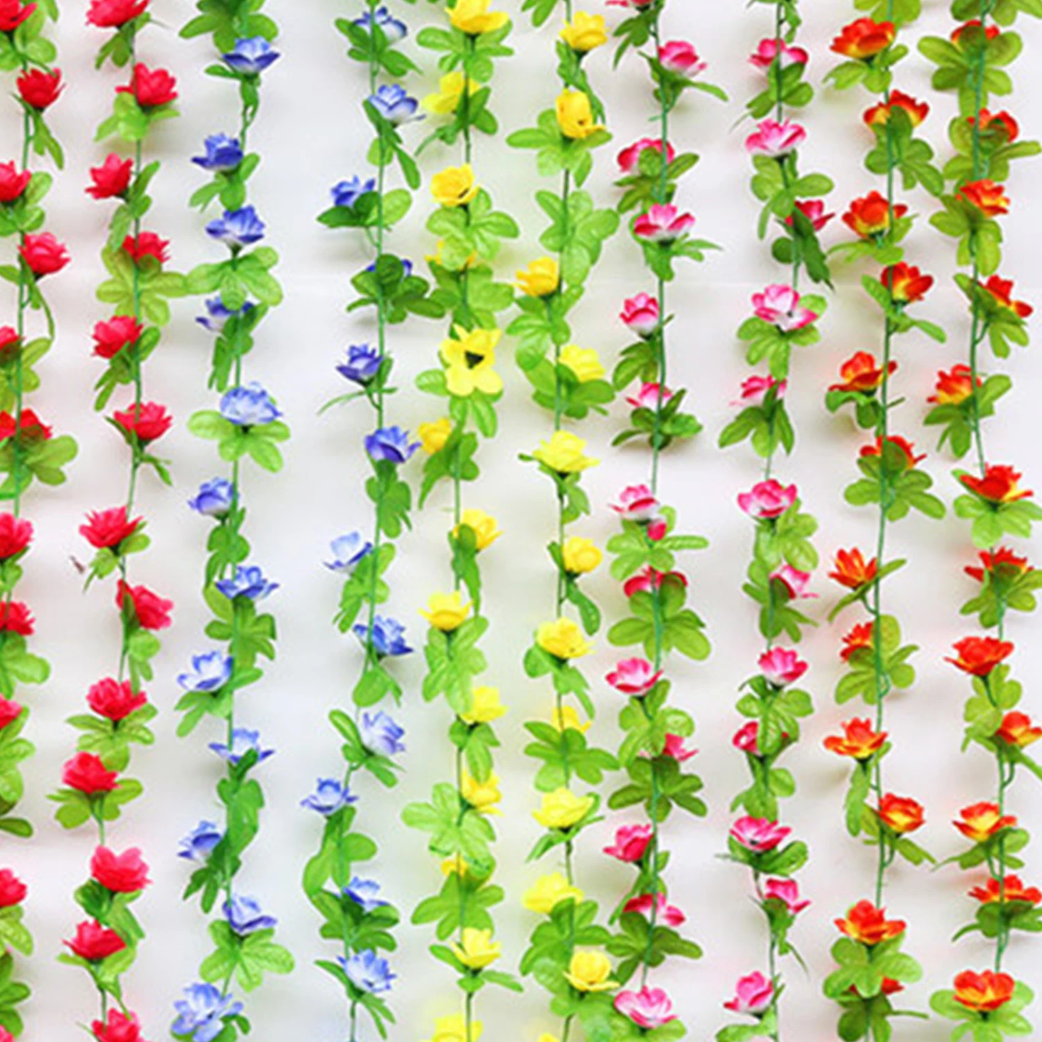 220cm Artificial Flowers Vine Faux Stem Wreath DIY Wedding Decoration Garland Plants Fake Flower Wall Hanging Artificial Plants
220cm Artificial Flowers Vine Faux Stem Wreath DIY Wedding Decoration Garland Plants Fake Flower Wall Hanging Artificial Plants