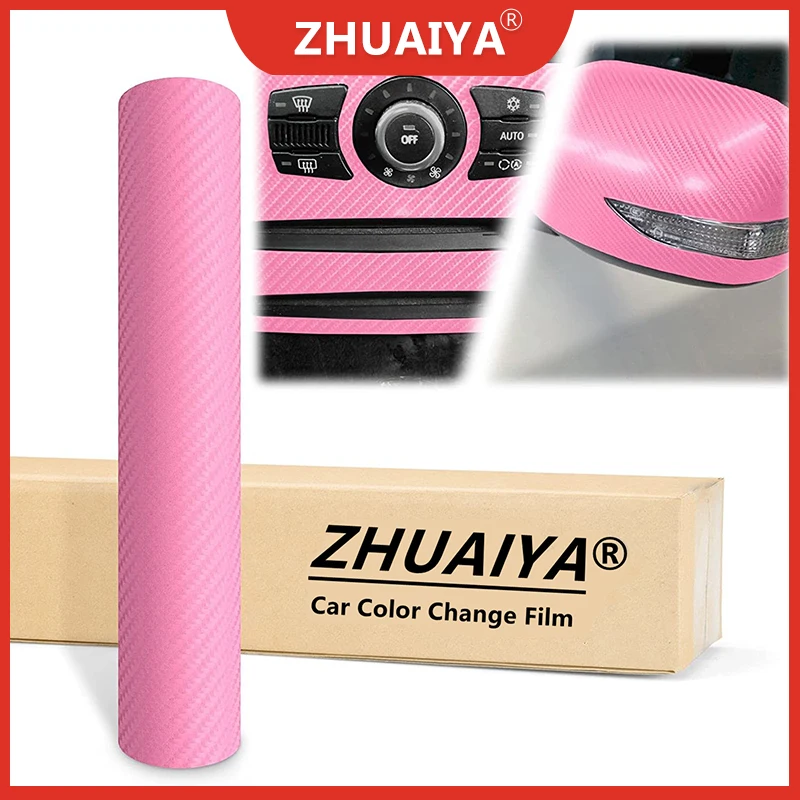 Car Color Change Film Pink 4D Carbon Fiber Semi Gloss Shiny Vinyl Wrap Sticker Decal Car Auto Vehicle Motorcycle Film
Car Color Change Film Pink 4D Carbon Fiber Semi Gloss Shiny Vinyl Wrap Sticker Decal Car Auto Vehicle Motorcycle Film