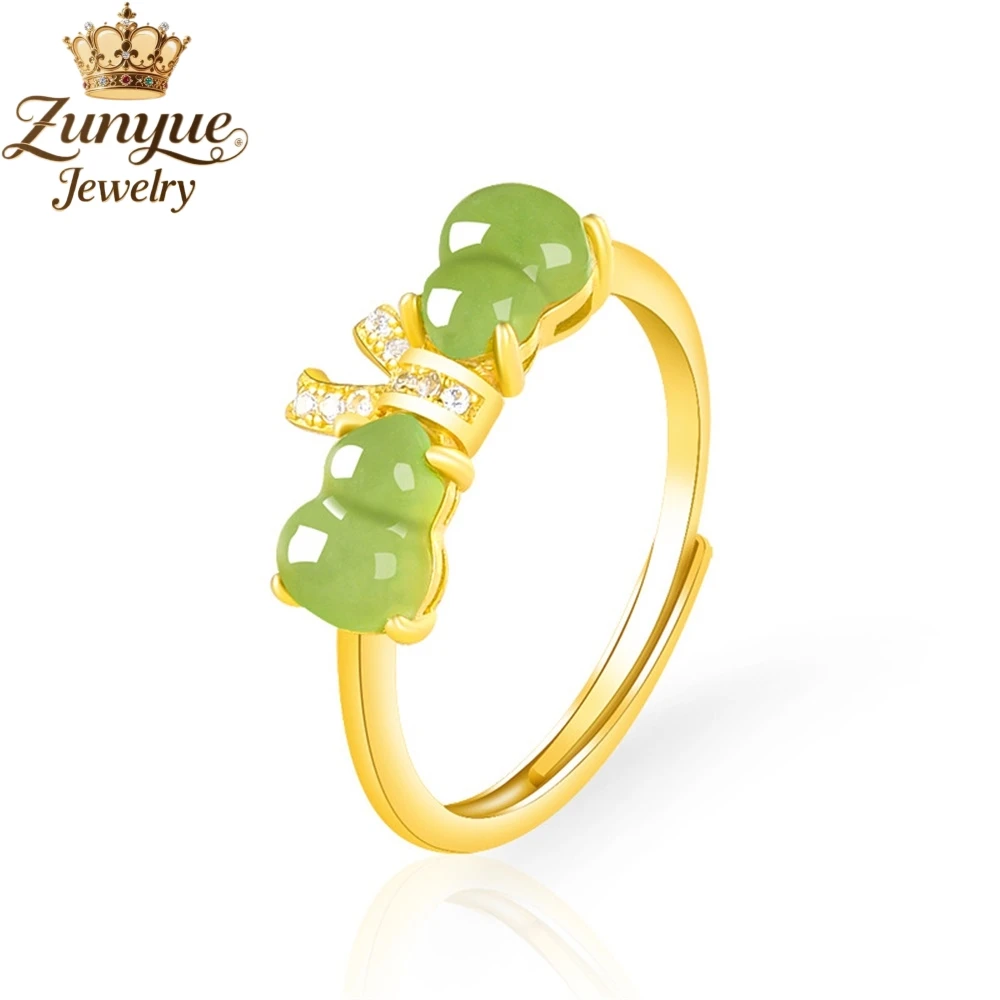 Rose Gold S925 Silver Inlaid Natural Old Material Hetian Jade Gourd Ring Luxury Quality Jewelry Fashion Jewelry Exquisite Charms 
Rose Gold S925 Silver Inlaid Natural Old Material Hetian Jade Gourd Ring Luxury Quality Jewelry Fashion Jewelry Exquisite Charms