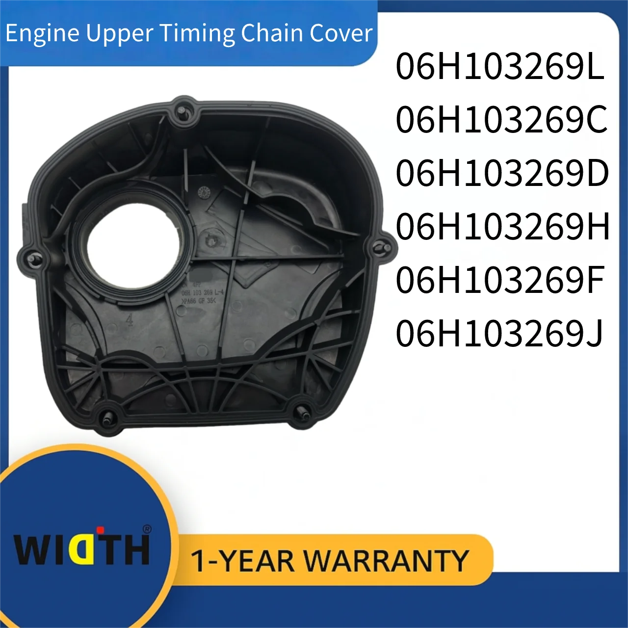 06H103269L / H Upper Timing Chain Cover for VW Eos Tiguan Sharan Scirocco Passat Beetle Audi A3 Q3 A4 A5 Q5 S5 TT 2007-2022
06H103269L / H Upper Timing Chain Cover for VW Eos Tiguan Sharan Scirocco Passat Beetle Audi A3 Q3 A4 A5 Q5 S5 TT 2007-2022