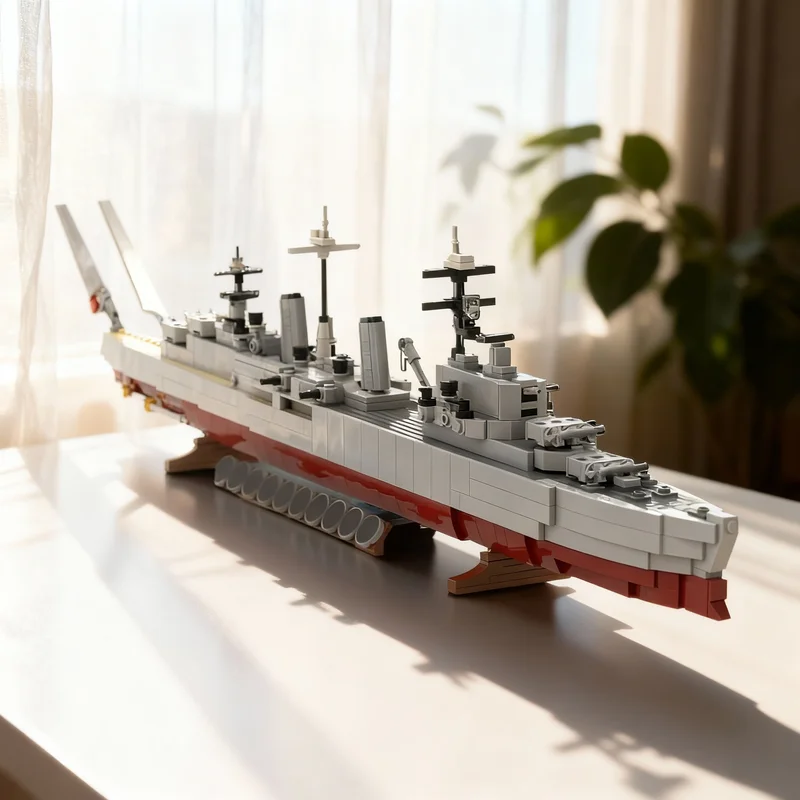 1066pcs MOC HMS Belfast Creator Expert Model Building Blocks Creative DIY Gift Display Decor Assemble Premium Adult Kids Desk
1066pcs MOC HMS Belfast Creator Expert Model Building Blocks Creative DIY Gift Display Decor Assemble Premium Adult Kids Desk