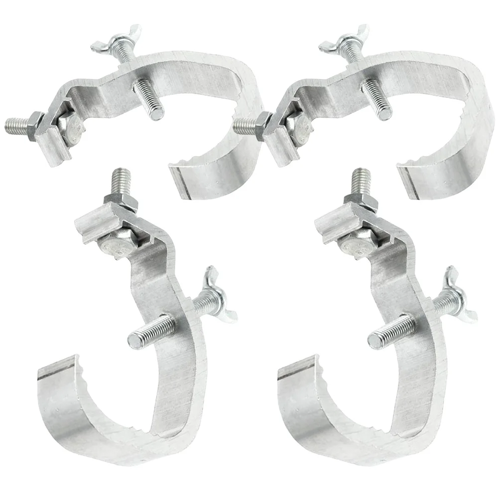 4pcs Lamp Hook Heavy Duty Aluminum Clips Moving Clamps Silver 20mm Truss Mount Stage Lighting Spotlight Accessories LED Tube
4pcs Lamp Hook Heavy Duty Aluminum Clips Moving Clamps Silver 20mm Truss Mount Stage Lighting Spotlight Accessories LED Tube