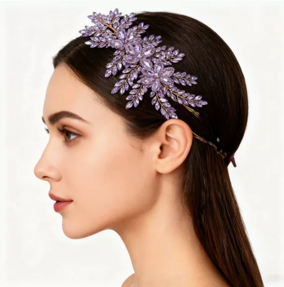 Handmade Rhinestone Hair Clips Sparkling Crystal Updo Hair Crown for Women Girls Elegant Hair Accessories
Handmade Rhinestone Hair Clips Sparkling Crystal Updo Hair Crown for Women Girls Elegant Hair Accessories