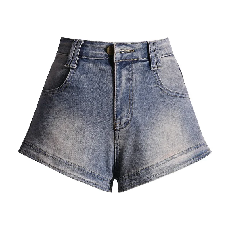 Summer New High-waisted Denim Shorts. Women's Japanese and Korean Fashionable, Thin, Casual Loose A-line Wide-leg Denim Shorts
Summer New High-waisted Denim Shorts. Women's Japanese and Korean Fashionable, Thin, Casual Loose A-line Wide-leg Denim Shorts