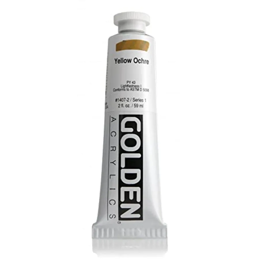 Heavy Body Acrylic Paint, 2-Ounce, GLDNHB-14072
Heavy Body Acrylic Paint, 2-Ounce, GLDNHB-14072