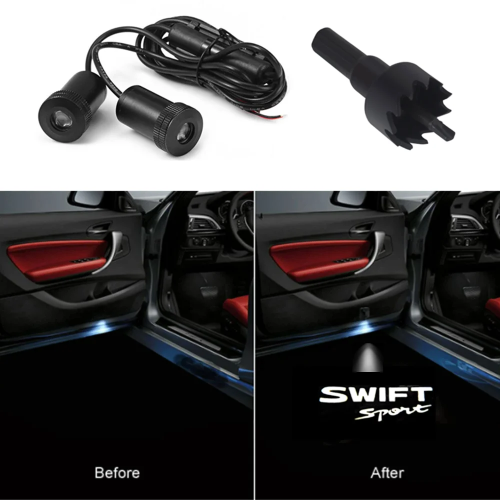 2Pcs Car Door Welcome Light LED Logo Projector Lamp For Swift Jimny Ghost Shadow Lights Auto Accessories
2Pcs Car Door Welcome Light LED Logo Projector Lamp For Swift Jimny Ghost Shadow Lights Auto Accessories