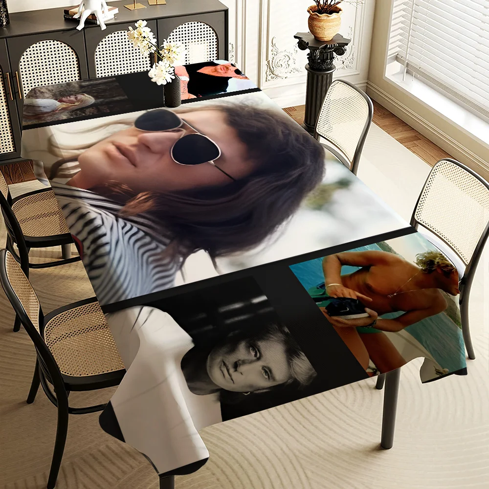 French rock star Johnny Hallyday Rectangle Tablecloth Table Decor Waterproof Kitchen Dining Table Cloth Holiday Party Decoration
French rock star Johnny Hallyday Rectangle Tablecloth Table Decor Waterproof Kitchen Dining Table Cloth Holiday Party Decoration