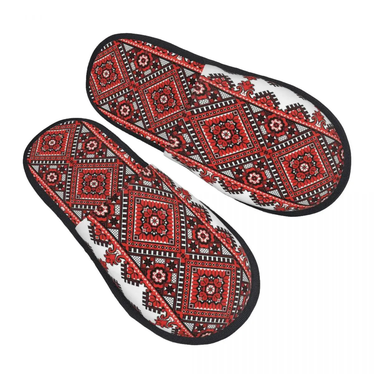 Custom Ukrainian Traditional Embroidery House Slippers Women Soft Memory Foam Vyshyvanka Slip On Hotel Slipper Shoes
Custom Ukrainian Traditional Embroidery House Slippers Women Soft Memory Foam Vyshyvanka Slip On Hotel Slipper Shoes