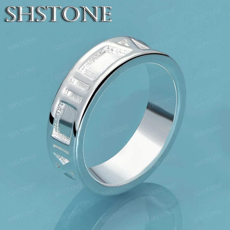 New 925 Sterling Silver Roman Numeral Ring For Women Man Bridal Wedding Fashion Beautiful Charm Party Jewelry Gift Accessories
New 925 Sterling Silver Roman Numeral Ring For Women Man Bridal Wedding Fashion Beautiful Charm Party Jewelry Gift Accessories