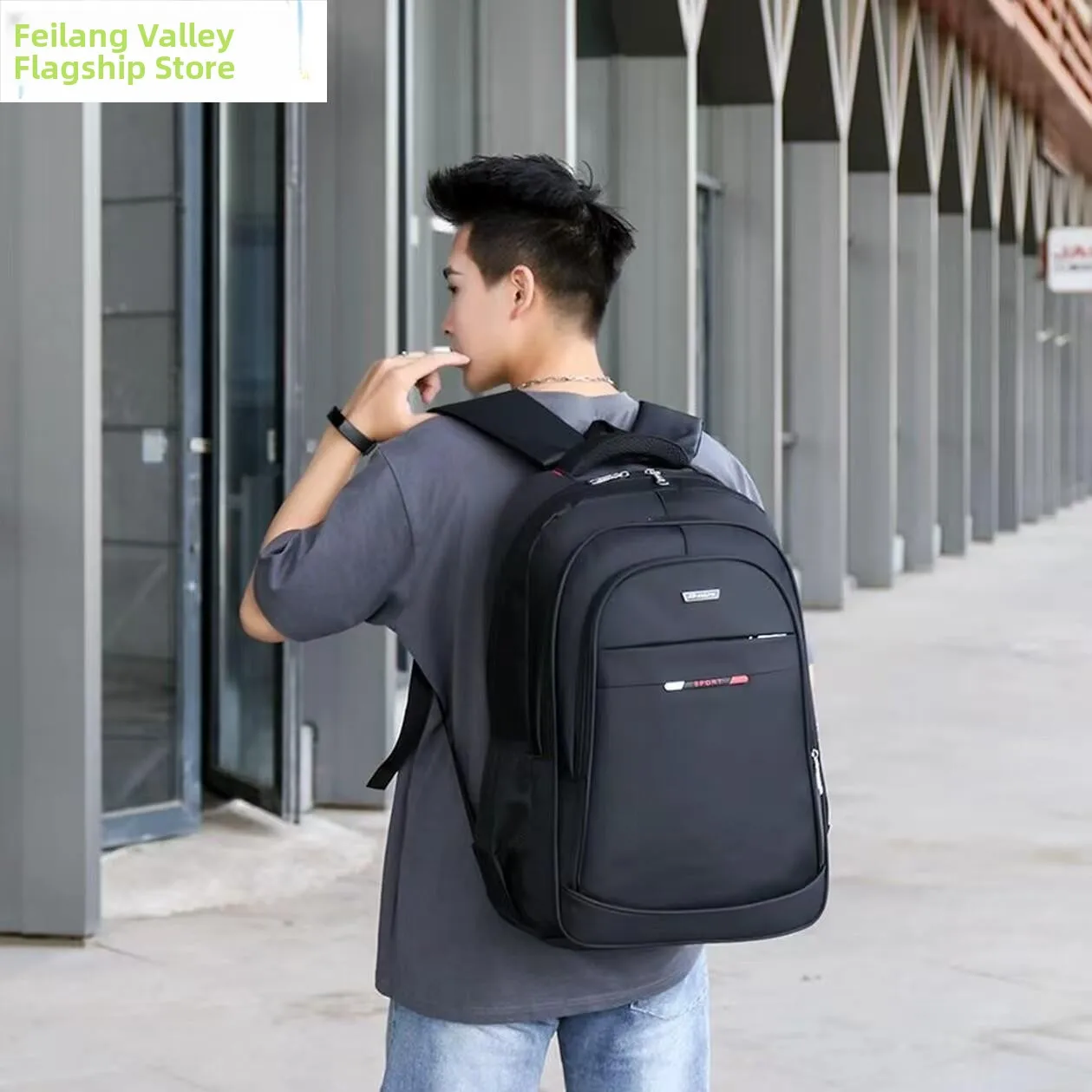 Men's Large Capacity Backpack 2026 New Style Durable Wear-resistant Waterproof Business Casual Traveling Student Double-Shoul...
Men's Large Capacity Backpack 2026 New Style Durable Wear-resistant Waterproof Business Casual Traveling Student Double-Shoul...