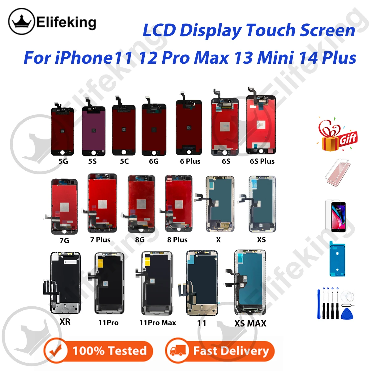 ЖК-дисплей для Iphone, iphone X XS 12 13 14 Pro Max XR, ЖК-дисплей для iPhone 6, 7, 8, 6S Plus, замена сенсорного экрана для iPhone SE
ЖК-дисплей для Iphone, iphone X XS 12 13 14 Pro Max XR, ЖК-дисплей для iPhone 6, 7, 8, 6S Plus, замена сенсорного экрана для iPhone SE
