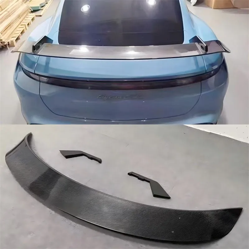 Для Porsche Taycan 2019-2023: Комплект спойлеров из настоящего карбона для заднего багажника, аксессуары для тюнинга и декора автомобиля
Для Porsche Taycan 2019-2023: Комплект спойлеров из настоящего карбона для заднего багажника, аксессуары для тюнинга и декора автомобиля