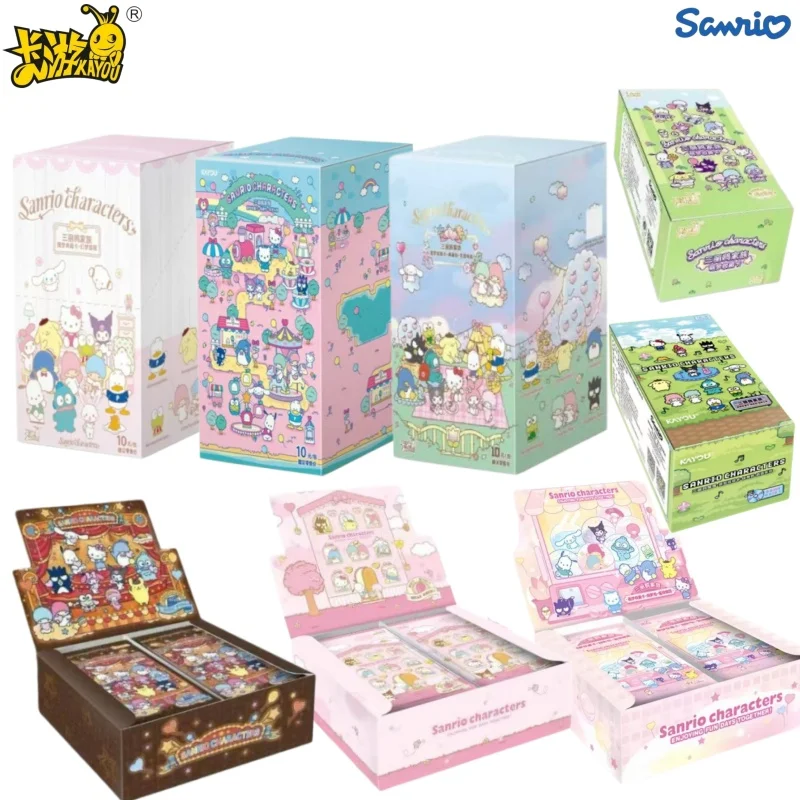 KAYOU Genuine Sanrio Card Kuromi My Melody Animation Comic Cartoon Movie Periphery Collect Card Toy for Children Holiday Gift
KAYOU Genuine Sanrio Card Kuromi My Melody Animation Comic Cartoon Movie Periphery Collect Card Toy for Children Holiday Gift
