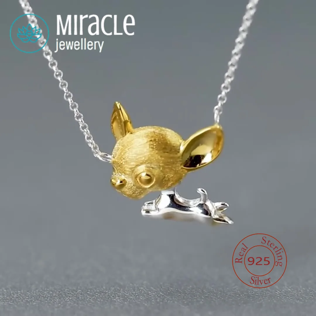 Miracle стерлингового серебра 925 пробы Pipi Pure Silver S925 Чихуахуа милое и очаровательное подвижное ожерелье для щенка унисекс
Miracle стерлингового серебра 925 пробы Pipi Pure Silver S925 Чихуахуа милое и очаровательное подвижное ожерелье для щенка унисекс