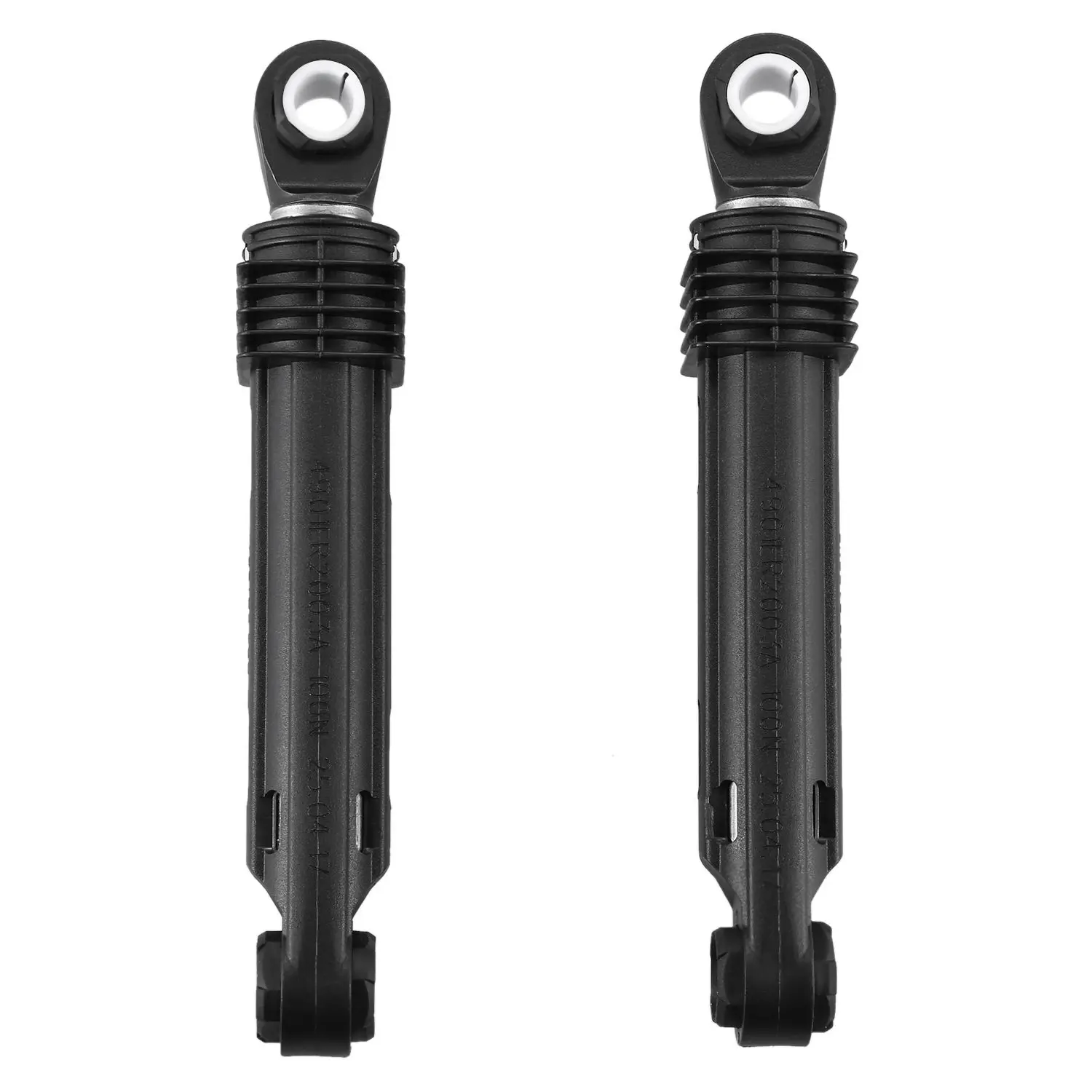 New 2 Pcs 100N For LG Washing Machine Shock Absorber Washer Front Load Part Black Plastic Shell Home Appliances Accessories
New 2 Pcs 100N For LG Washing Machine Shock Absorber Washer Front Load Part Black Plastic Shell Home Appliances Accessories