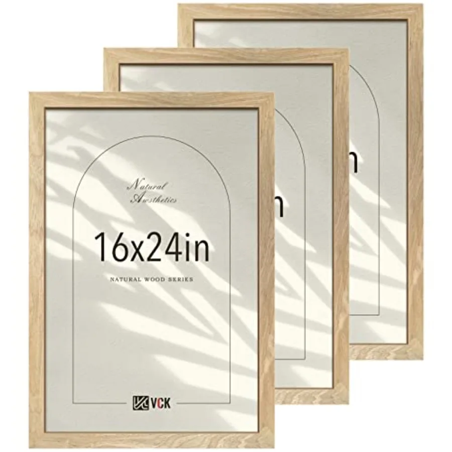Frame Set of 3, Solid Wood Picture Frame with Exclusive Wood Grain, Wall Hanging
Frame Set of 3, Solid Wood Picture Frame with Exclusive Wood Grain, Wall Hanging
