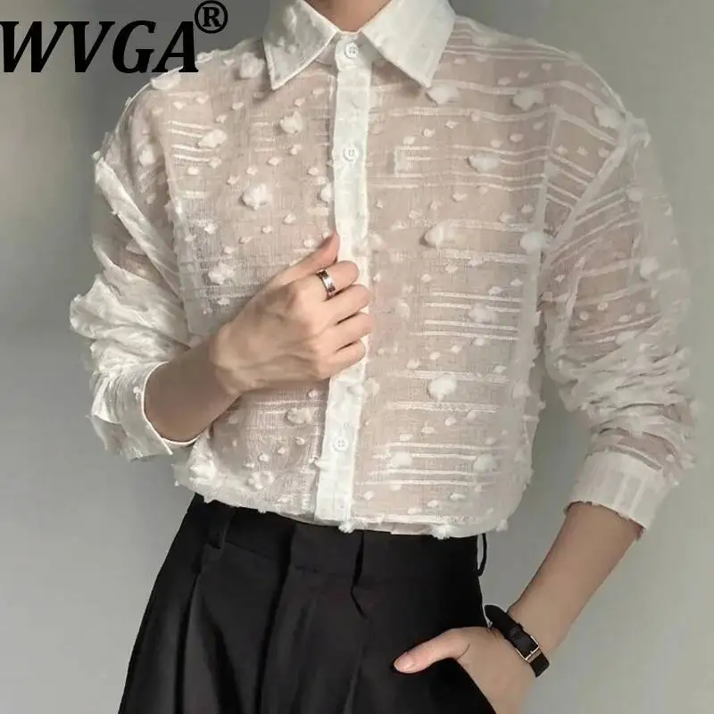 WVGA Summer New Man Hollowed Out Breathable Cotton-padded Trendy Long-sleeve Shirt Niche Personalized Casual Tops Ins Y2K W22921
WVGA Summer New Man Hollowed Out Breathable Cotton-padded Trendy Long-sleeve Shirt Niche Personalized Casual Tops Ins Y2K W22921