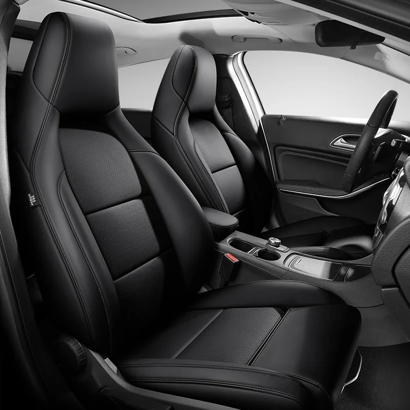 Custom Leather Car Seat Covers Full Set Seat Protector Auto Accessories for Mercedes-Benz A Class A160 A180 A200 A260 W176 W177
Custom Leather Car Seat Covers Full Set Seat Protector Auto Accessories for Mercedes-Benz A Class A160 A180 A200 A260 W176 W177