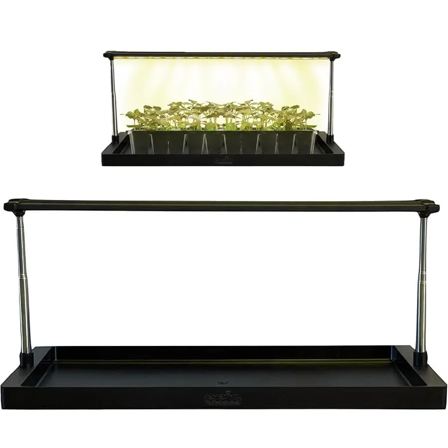 Seed Starting Grow Light - Full-Spectrum LED with Adjustable Height Integrated Tray for Indoor Seedlings Energy-Efficient, Long
Seed Starting Grow Light - Full-Spectrum LED with Adjustable Height Integrated Tray for Indoor Seedlings Energy-Efficient, Long