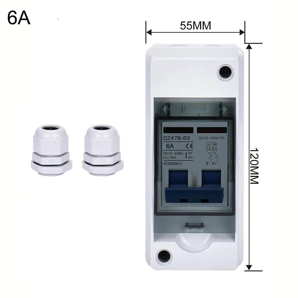 Circuit Breaker AC Circuit Protection for Solar Energy Systems Photovoltaic Cell Combiner Box With Junction Box
Circuit Breaker AC Circuit Protection for Solar Energy Systems Photovoltaic Cell Combiner Box With Junction Box