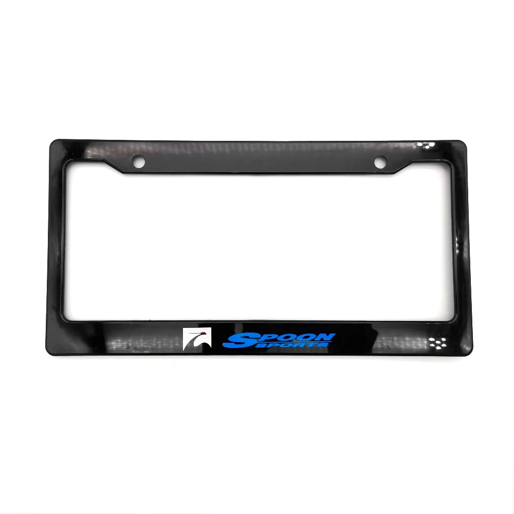 1PCS Car License Plate Frame USA Standard ABS JDM SPOON Style For Decoration Auto Number Plate Frame Accessories
1PCS Car License Plate Frame USA Standard ABS JDM SPOON Style For Decoration Auto Number Plate Frame Accessories 