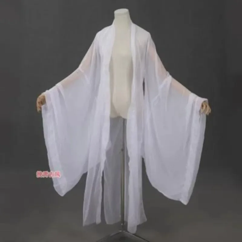 Original Hanfu Blouse Female White Fairy Long Chinese Sun Protection Clothes Big Sleeves Chinese Traditional Hanfu Women Jacket
Original Hanfu Blouse Female White Fairy Long Chinese Sun Protection Clothes Big Sleeves Chinese Traditional Hanfu Women Jacket