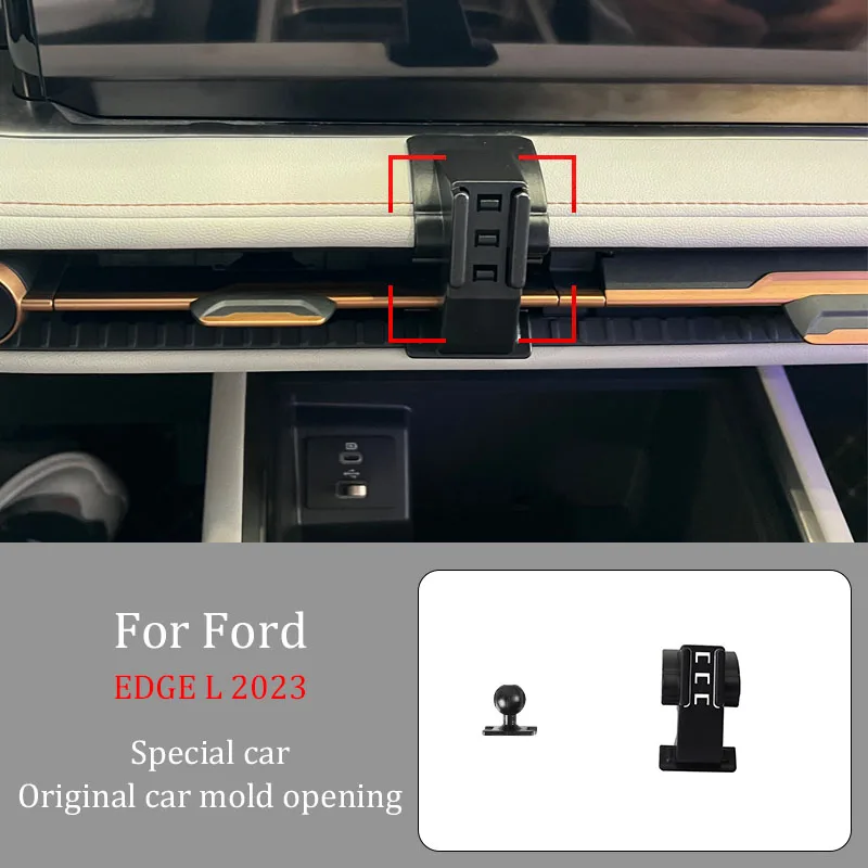 For Ford Edge L 2023 Car Phone Holder Wireless Charger Automatic 360° Rotating Navigation Bracket
For Ford Edge L 2023 Car Phone Holder Wireless Charger Automatic 360° Rotating Navigation Bracket