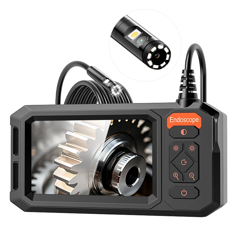 Industrial Endoscope Camera 4.3'' IPS Screen Automotive Pipe Inspection Borescope 8LEDs 8MM Lens 1M-30M Cable Waterproof 2600mAh
Industrial Endoscope Camera 4.3'' IPS Screen Automotive Pipe Inspection Borescope 8LEDs 8MM Lens 1M-30M Cable Waterproof 2600mAh