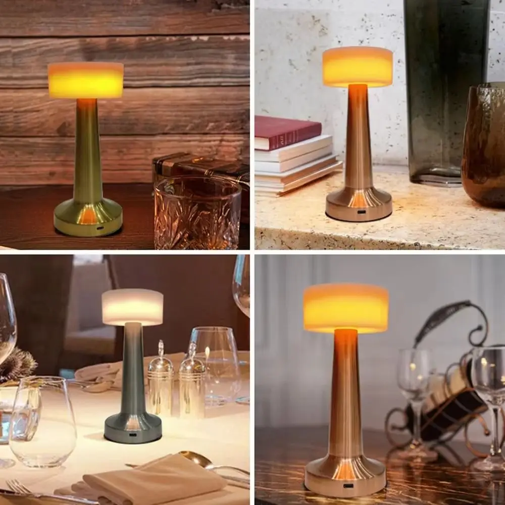 Creative Retro Table Lamp Cordless Touch Sensor LED Reading Lamp LED Mood Lighting Bedside Ambient Lights Living Room Decor
Creative Retro Table Lamp Cordless Touch Sensor LED Reading Lamp LED Mood Lighting Bedside Ambient Lights Living Room Decor