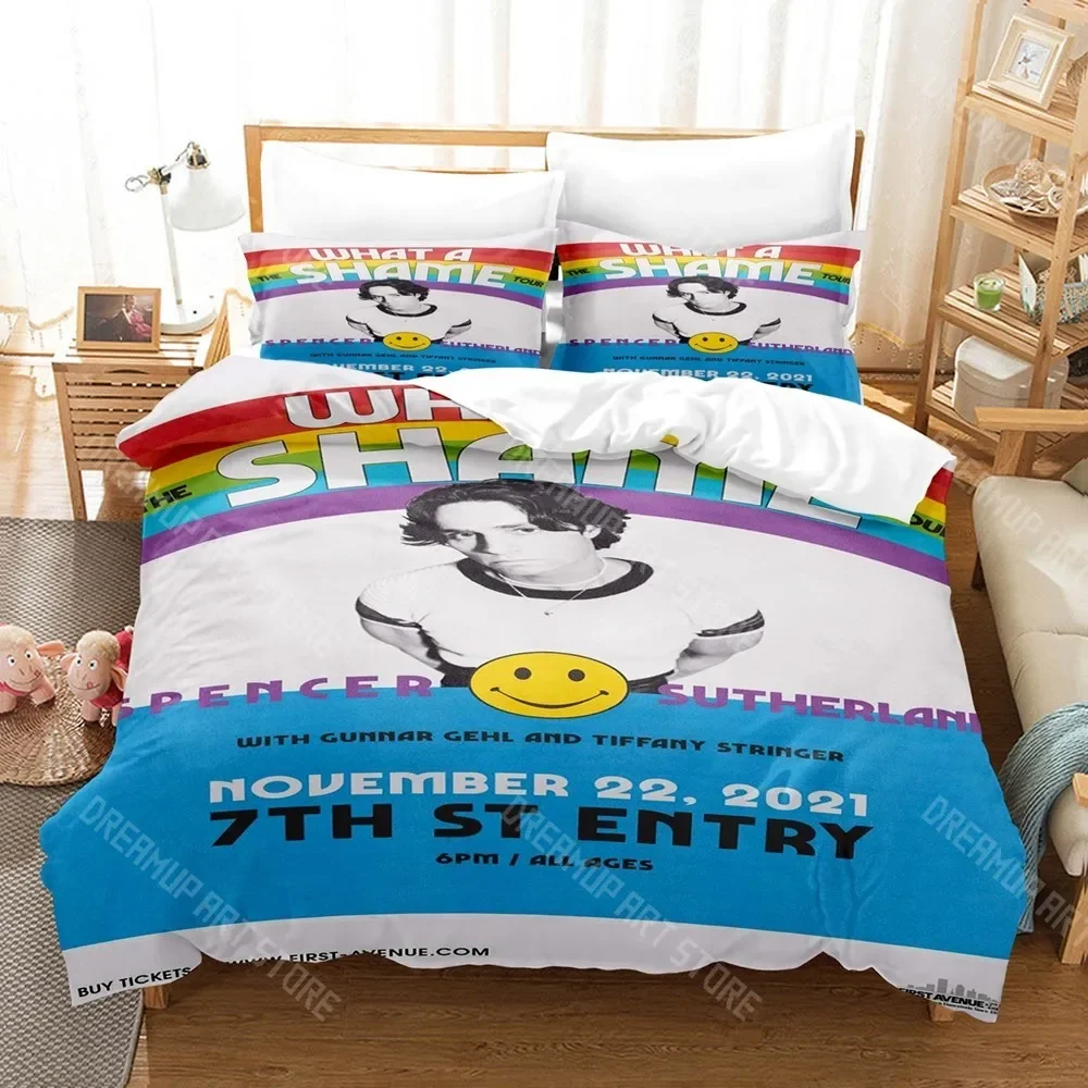 3D Print Spencer Sutherla Bedding Set Single Twin Full Queen King Size Bed Set Adult Kid Bedroom Duvetcover Sets
3D Print Spencer Sutherla Bedding Set Single Twin Full Queen King Size Bed Set Adult Kid Bedroom Duvetcover Sets