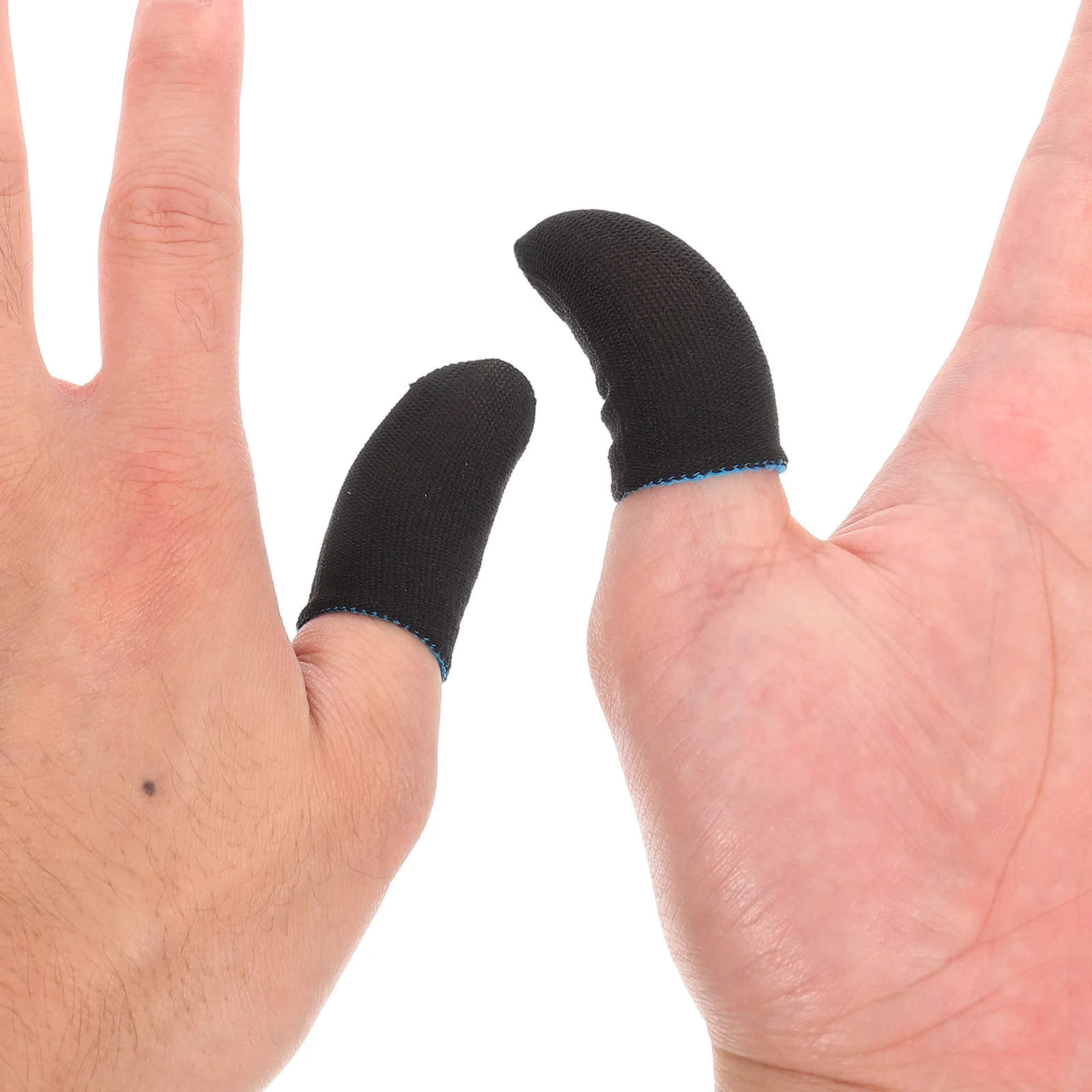 10Pairs Finger Protector for Gaming Premium Knit Breathable Lightweight Finger Covers Non-Slip Touchscreen Game Thumb Sleeve
10Pairs Finger Protector for Gaming Premium Knit Breathable Lightweight Finger Covers Non-Slip Touchscreen Game Thumb Sleeve
