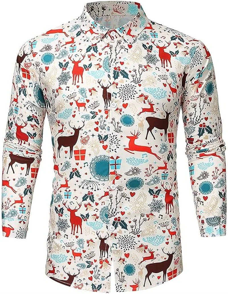 Christmas shirt long sleeved button snowman Christmas party shirt Hawaiian top Holiday beach shirt
Christmas shirt long sleeved button snowman Christmas party shirt Hawaiian top Holiday beach shirt