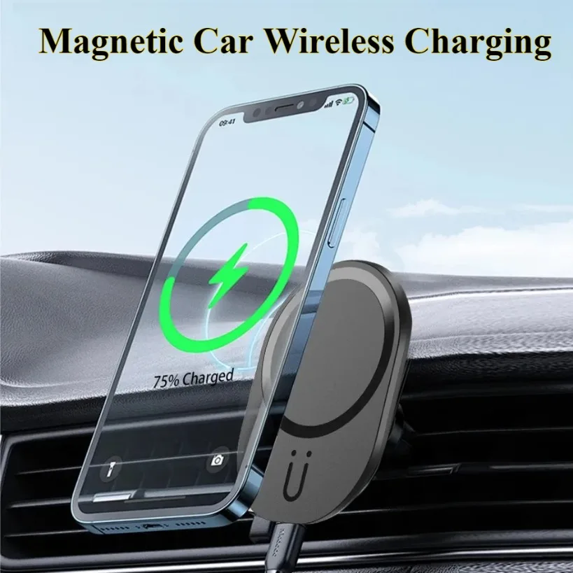 Magnet Car Wireless Charger Stand For Magsafe iPhone 16 15 14 13 12 Pro Max XR Car Air Vent Phone Holder Fast Charging Station
Magnet Car Wireless Charger Stand For Magsafe iPhone 16 15 14 13 12 Pro Max XR Car Air Vent Phone Holder Fast Charging Station
