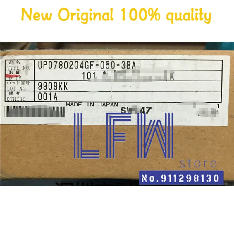 1 шт./партия, встроенный набор микросхем Φ d780204 D780204GF UPD780204GF QFP, 100% новый и оригинальный стробоскоп
1 шт./партия, встроенный набор микросхем Φ d780204 D780204GF UPD780204GF QFP, 100% новый и оригинальный стробоскоп