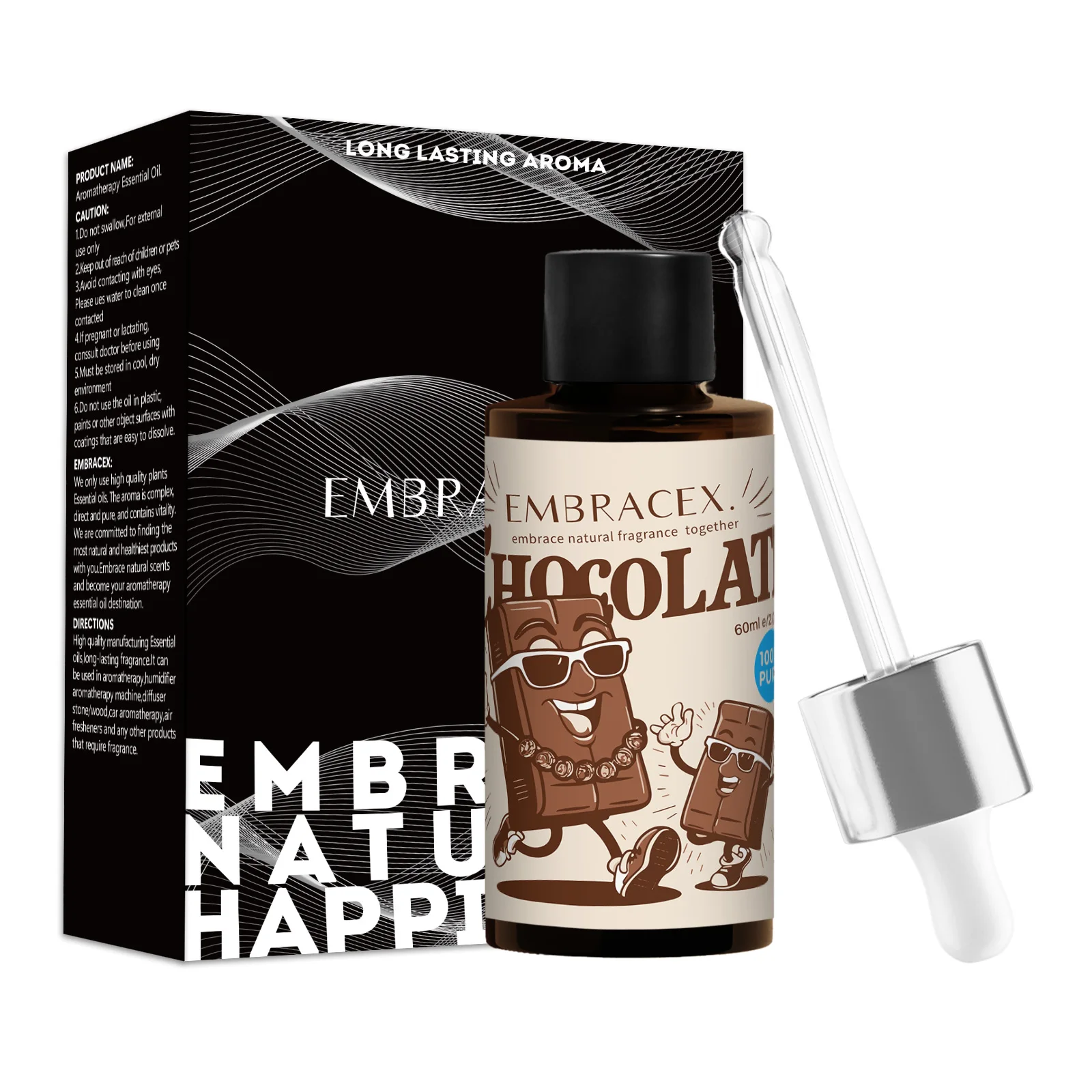 60ml Chocolate Essential Oils Aromatherapy Essential Oils original imported perfumes
60ml Chocolate Essential Oils Aromatherapy Essential Oils original imported perfumes