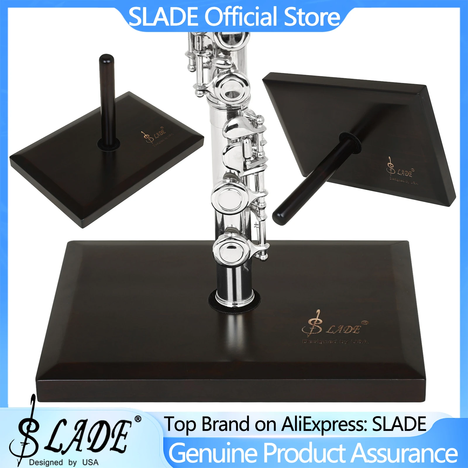 SLADE Flute Stand Portable Stable Flute Display Stand Nonslip Base Suitable for Secure Placement During Practice and Shows
SLADE Flute Stand Portable Stable Flute Display Stand Nonslip Base Suitable for Secure Placement During Practice and Shows