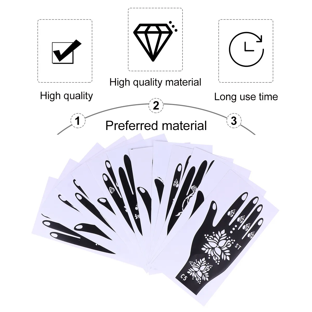 6 Sheets H Tattoo Template PVC Body Art Stencils Reusable Adult Painting Templates Body Tattoos Stencils for Creative
6 Sheets H Tattoo Template PVC Body Art Stencils Reusable Adult Painting Templates Body Tattoos Stencils for Creative