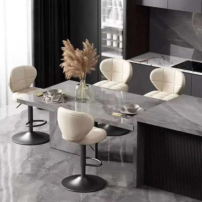 Modern Nordic Bar Stools Minimalist Counter Bench Relaxing Bar Stools Stainless Steel Metal Banqueta Lounge Suite Furniture
Modern Nordic Bar Stools Minimalist Counter Bench Relaxing Bar Stools Stainless Steel Metal Banqueta Lounge Suite Furniture