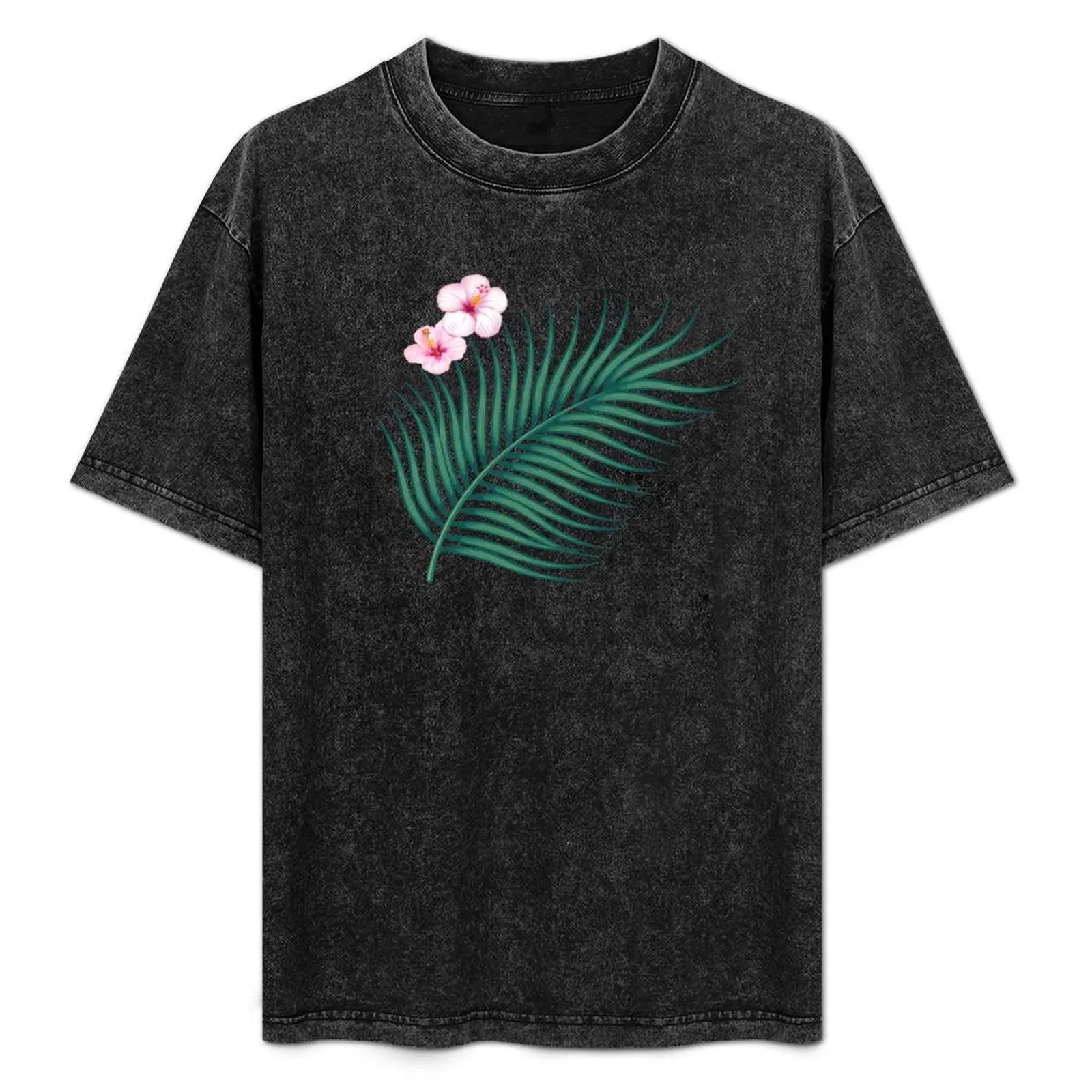 Palm leaves and flowers T-Shirt Casual All Match Short Sleeve T-Shirt
Palm leaves and flowers T-Shirt Casual All Match Short Sleeve T-Shirt