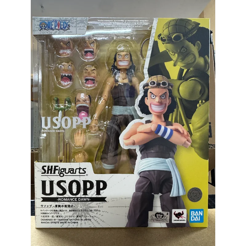 В наличии: Фигурка Bandai SHF One Piece Usopp 'Sogeking' Dawn of Adventure, подвижная, готовая к сборке
В наличии: Фигурка Bandai SHF One Piece Usopp 'Sogeking' Dawn of Adventure, подвижная, готовая к сборке