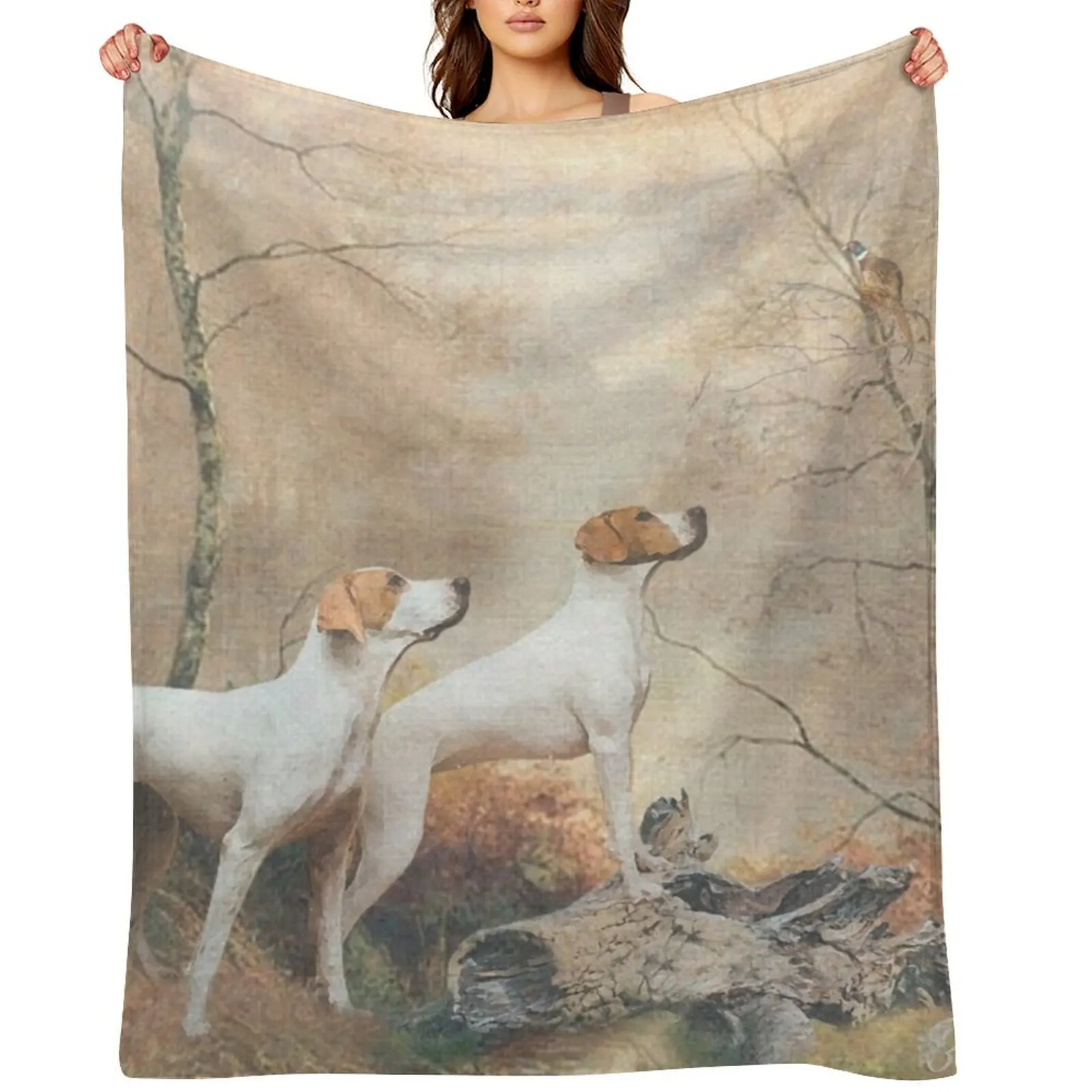 English Pointer is hunting the Pheasants Throw Blanket Luxury St decorative Multi-Purpose Shaggy Blankets
English Pointer is hunting the Pheasants Throw Blanket Luxury St decorative Multi-Purpose Shaggy Blankets
