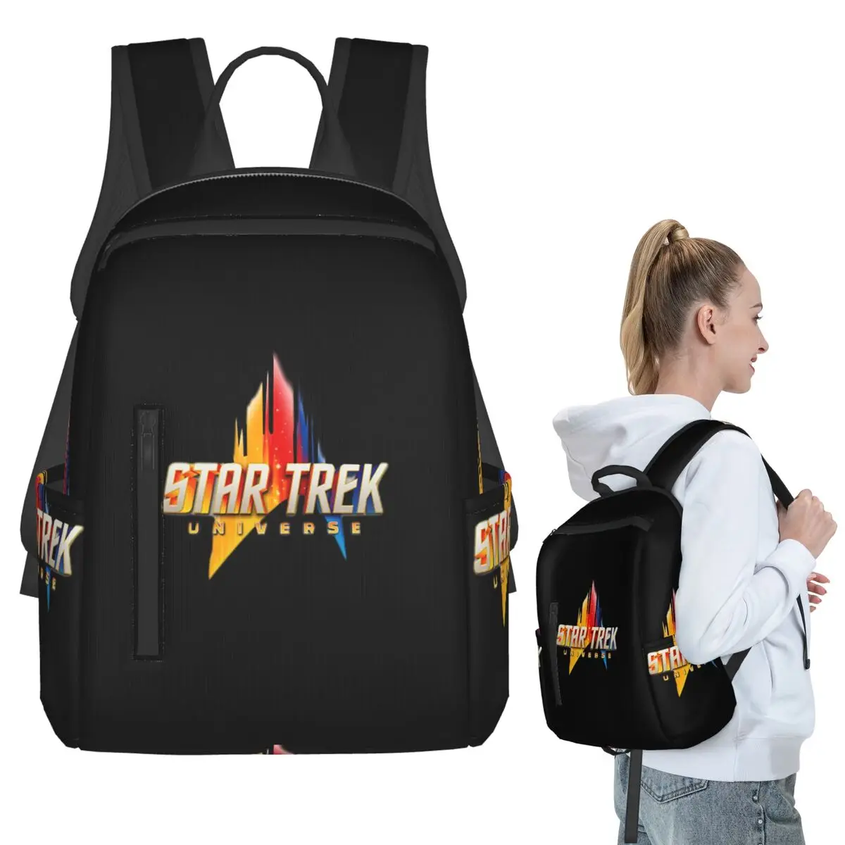 Star Treks Science Fiction TV Series Backpack Student BookBag Children School Bag Laptop Shoulder Bags Boys Girls
Star Treks Science Fiction TV Series Backpack Student BookBag Children School Bag Laptop Shoulder Bags Boys Girls